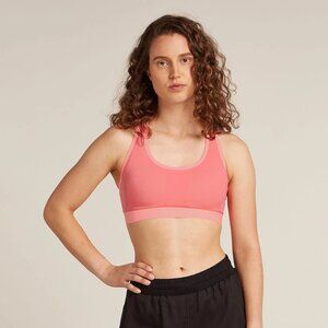 NWT Icebreaker Merino Blend 125 Zoneknit Racerback Bra size S